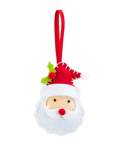 Santa Claus DIY Felt Ornament Kit