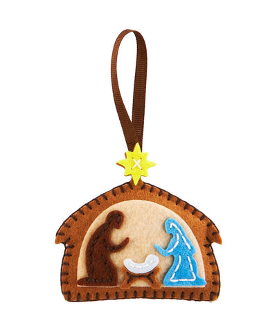 Nativity DIY Felt Ornament Kit