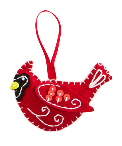 Cardinal DIY Felt Ornament Kit