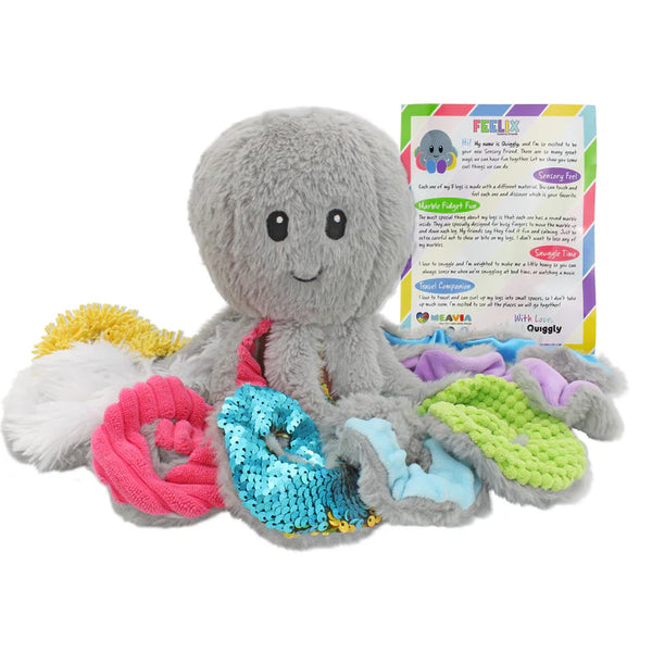 Quiggly Weighted Sensory Octopus Toy