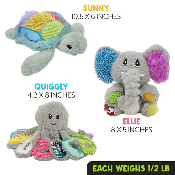 Mini Sensory Plush Gift Set (Set of 3)