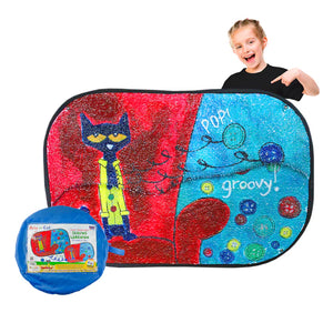 Pete the Cat His Four Groovy Buttons Reversible Sequins Mat