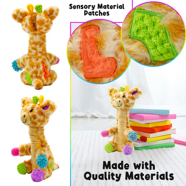 Mini Patches the Sensory Giraffe Plush