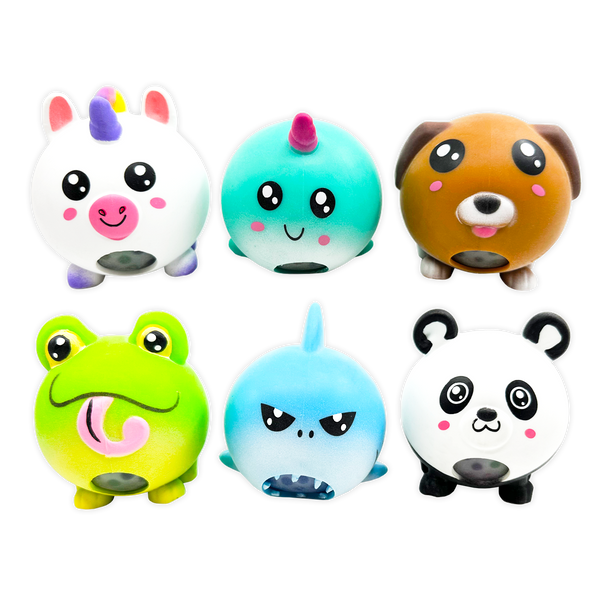 So Much Fun! Pop Bellyz Plush Squeeze Toy - Assorted
