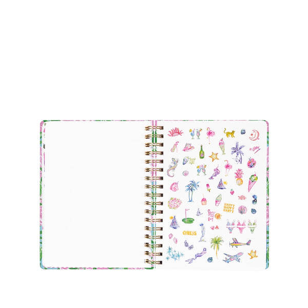 Lilly Pulitzer Isalnd Garden Jumbo 17 Month Agenda