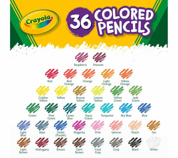 Crayola Colored Pencils - 36 ct