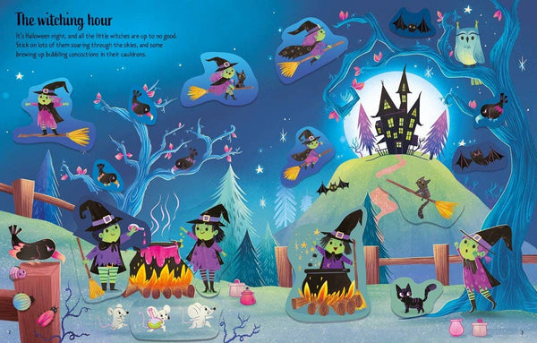 First Sticker Book Halloween : Usborne