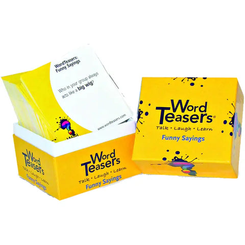 Funny Sayings: Conversation Starter Cards