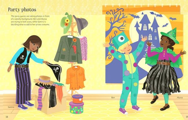 Sticker Dolly Dressing Halloween Party : Usborne