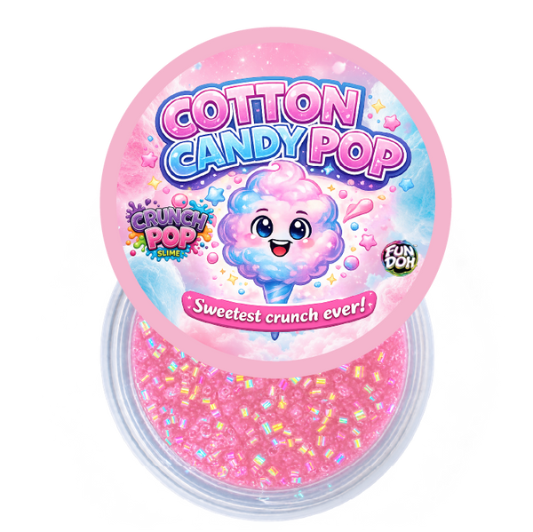 Fun Doh Crunch Pop Color Sensory Squishy Slime