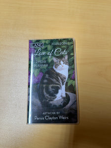 Love of Cats 2 Year Pocket Planner