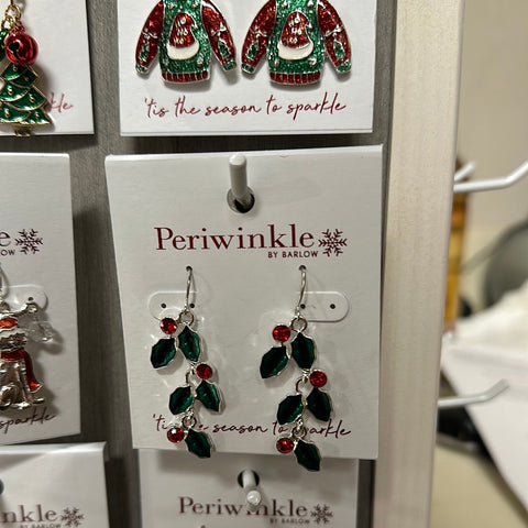 Cascading Holly Earrings