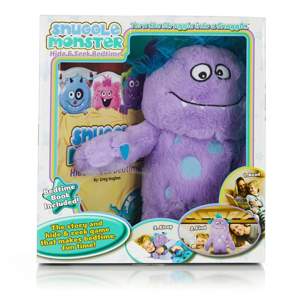 Snuggle Monster Hide & Seek Bedtime - Purple