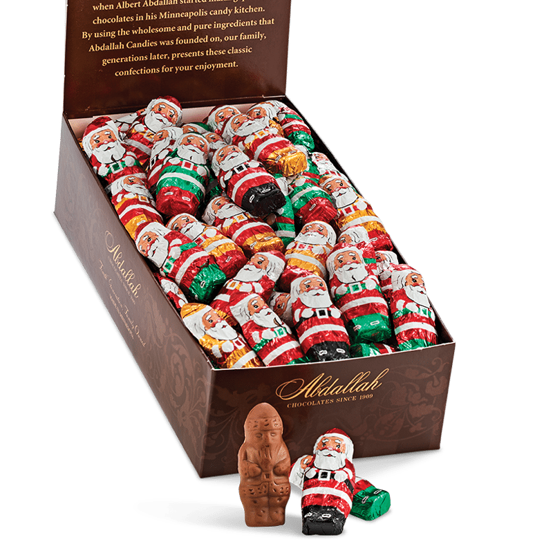 Mini Foiled Chocolate Santa