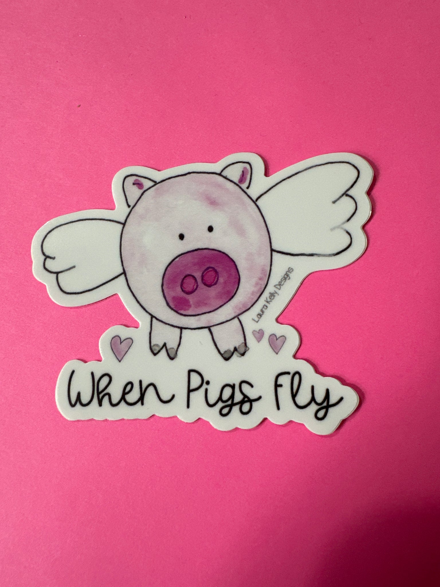 When Pigs Fly Sticker