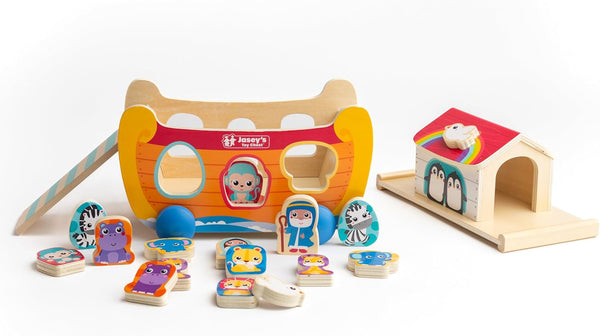 Noah's Ark Wooden Sort & Match