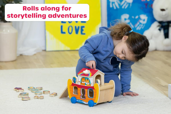 Noah's Ark Wooden Sort & Match