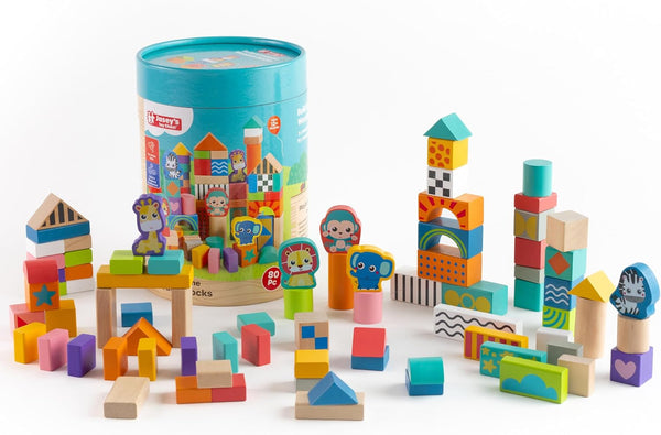 Build & Imagine Wooden Blocks