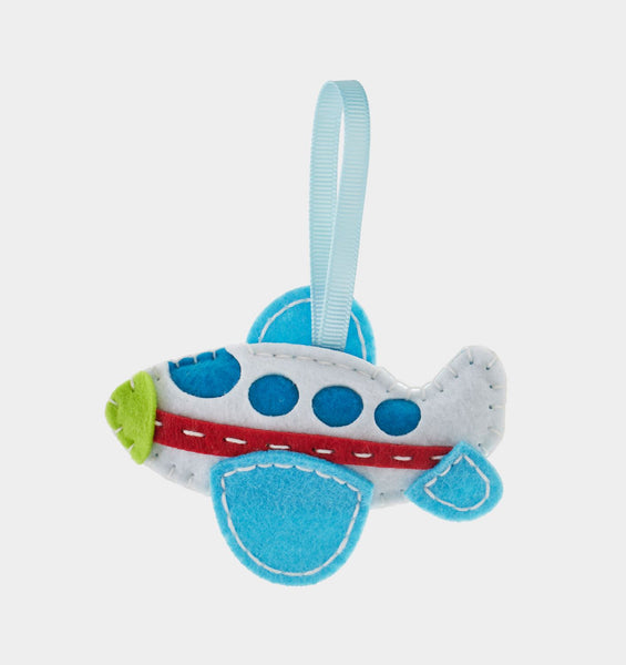 Airplane DIY Felt Ornament Kit