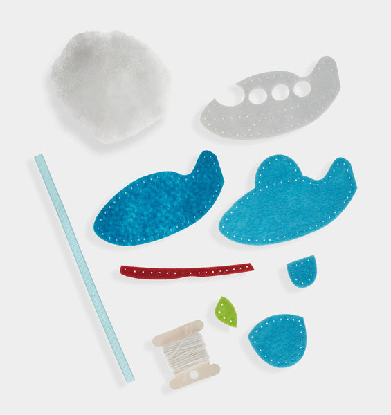 Airplane DIY Felt Ornament Kit