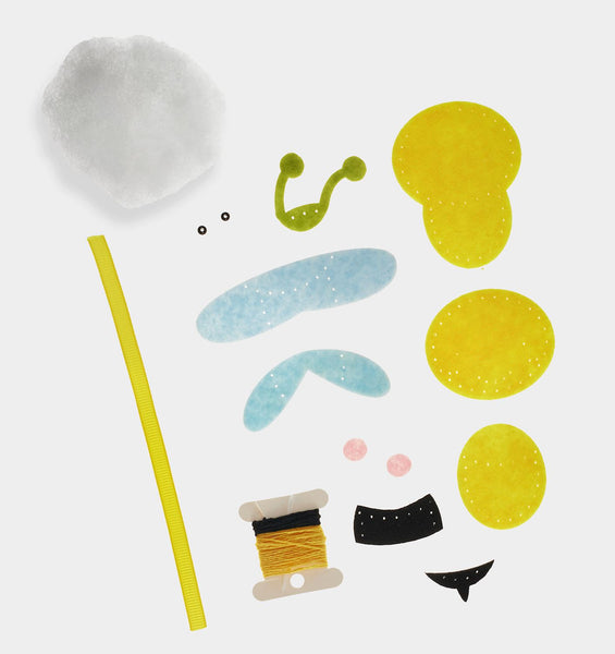 Bee DIY Felt Ornament Kit