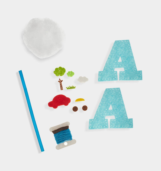 A Letter DIY Felt Ornament Kit