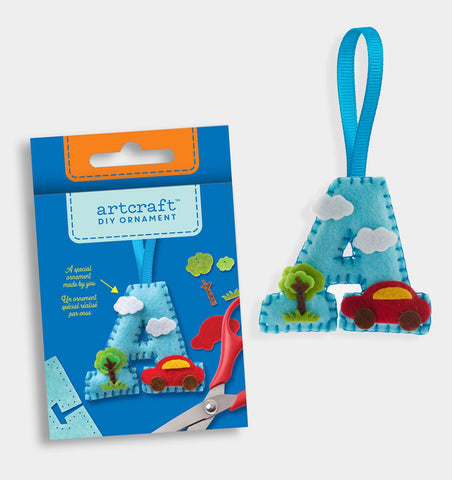 A Letter DIY Felt Ornament Kit