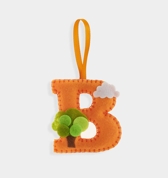 B Letter DIY Felt Ornament Kit