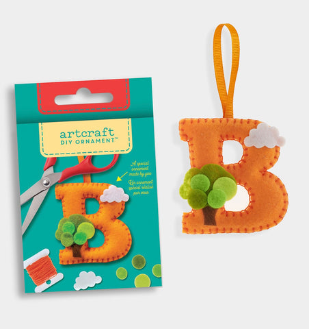 B Letter DIY Felt Ornament Kit