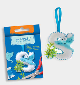 S Letter DIY Felt Ornament Kit