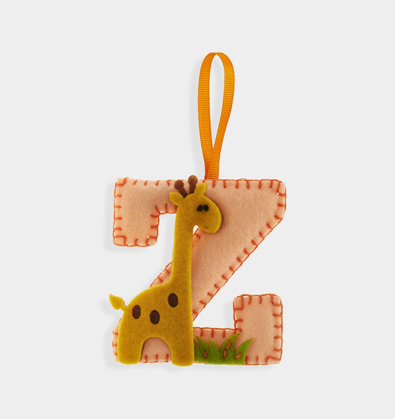 Z Letter DIY Felt Ornament Kit