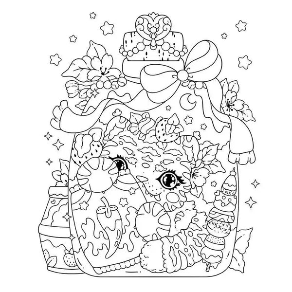 Unofficial Coloring Book for Fans of KPop Demon Hunters