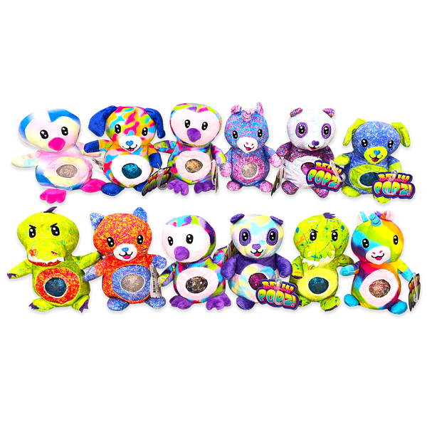 Belly Popz Squeeze Plush Stress Toy - Assorted