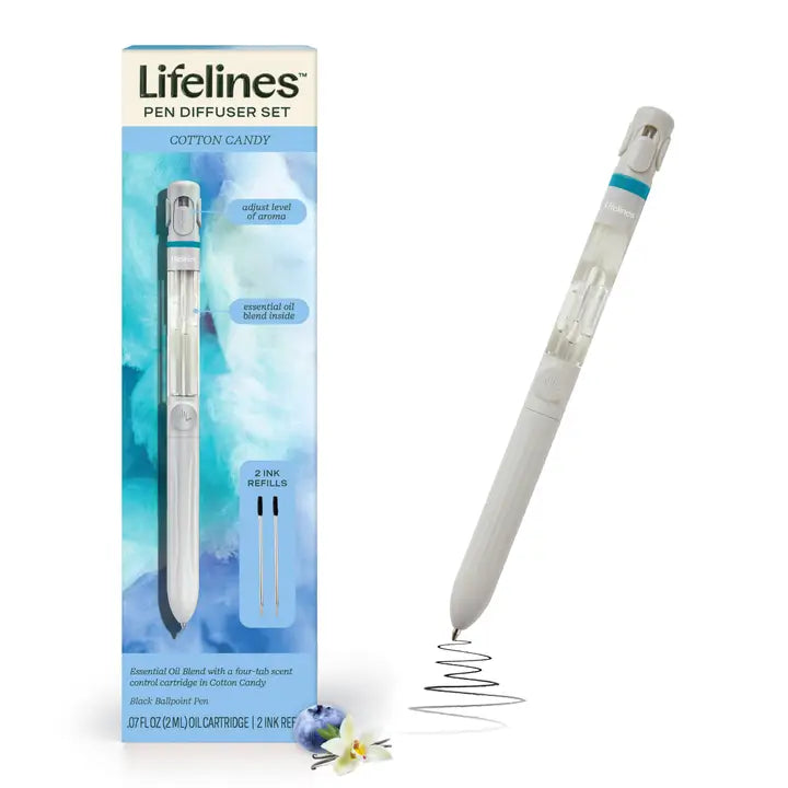 Lifelines Pen Diffuser Set - Cotton Candy