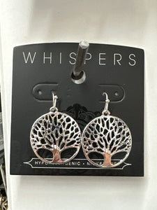 Whispers Tree of Life Earrings