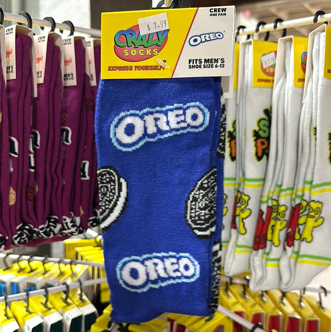 Oreo Cookies Men's Crew Socks