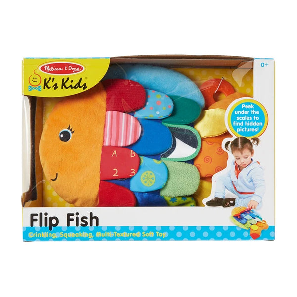 Melissa & Doug K's Kids Flip Fish Baby Toy
