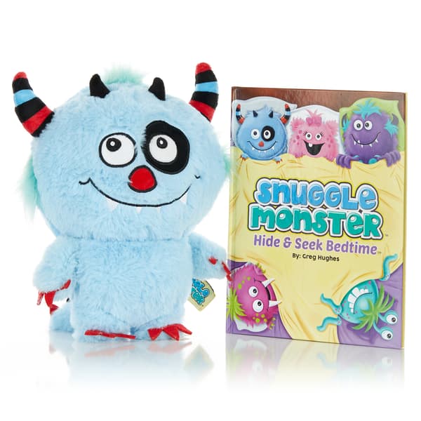 Snuggle Monster Hide & Seek Bedtime - Blue