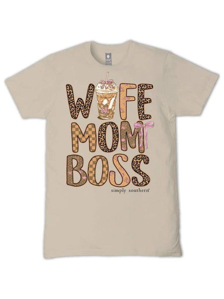 SS Mom Boss Tee