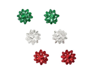 Holiday Bow Trio Earrings