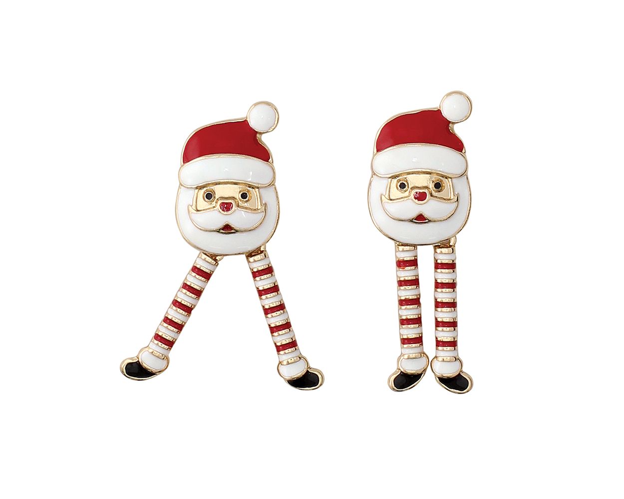 Dancing Santa Earrings