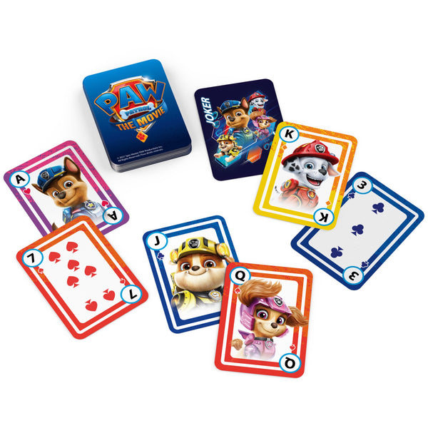 Paw Patrol - The Movie Playing Cards Tin