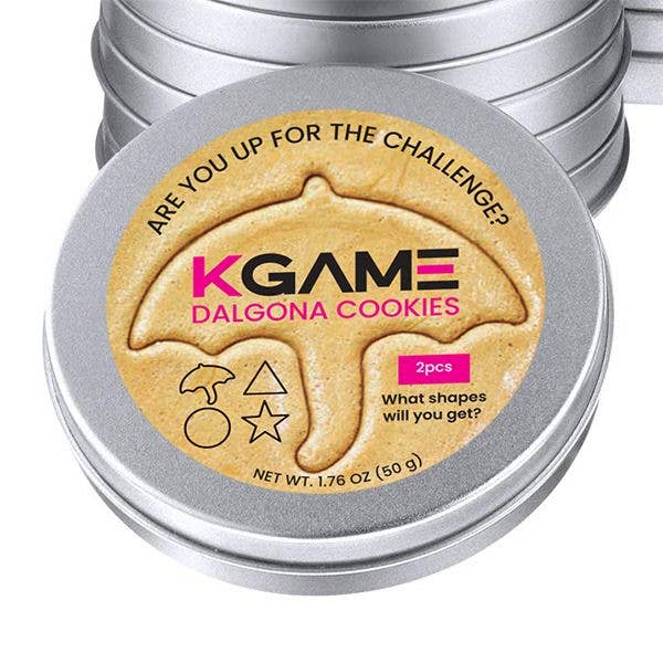 KGAME Dalgona Cookie Tin — Season 1 Challenge