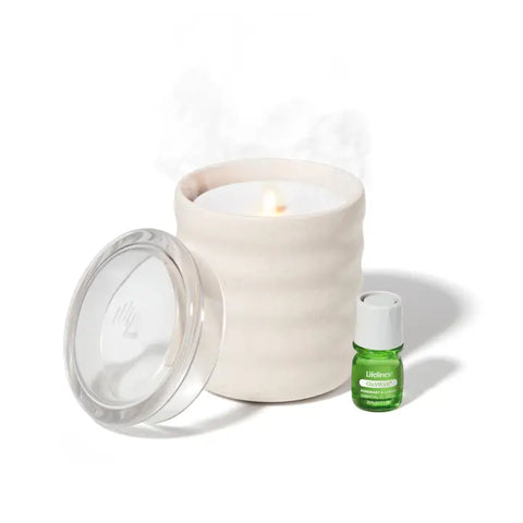 Lifelines Flameless Candle Diffuser - Bubble Cream