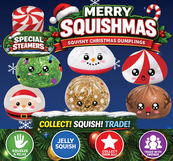 Fun Doh Christmas Dumpling Squishy