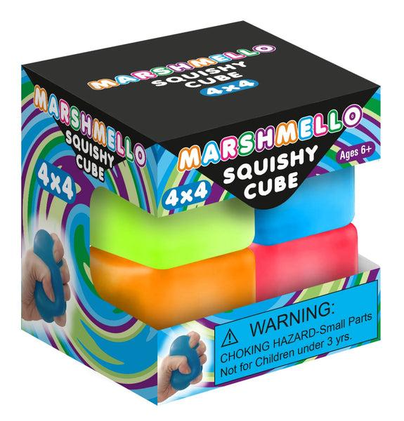 Marshmello Squishy Mini Cube 4x4