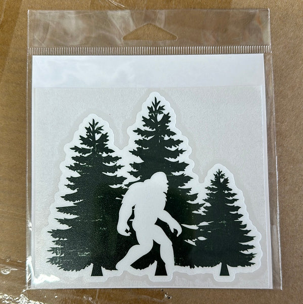 Bigfoot Trees Sticker