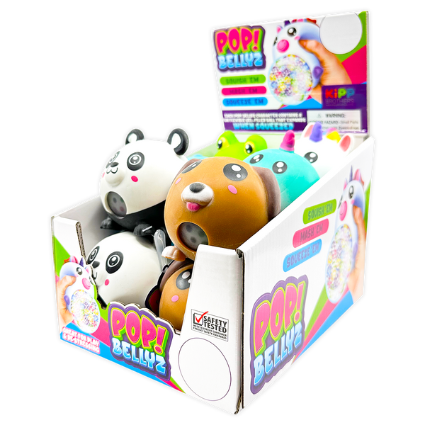 So Much Fun! Pop Bellyz Plush Squeeze Toy - Assorted