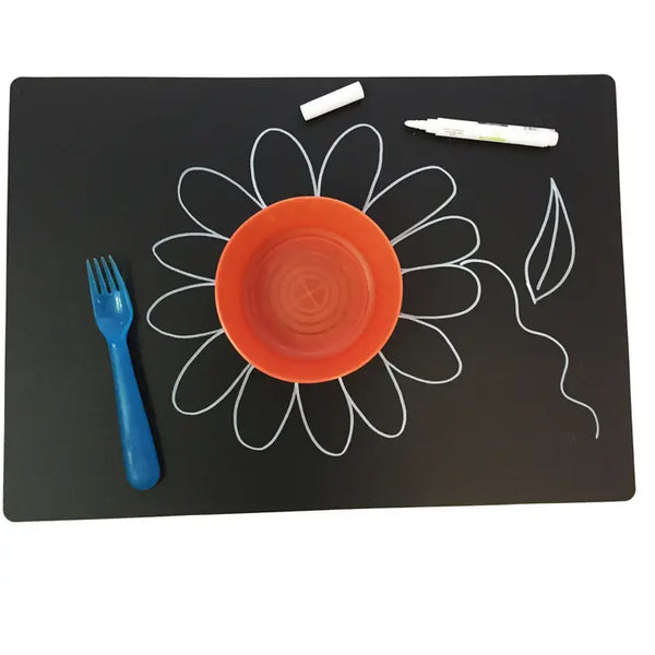 Creative Coloring Chalkboard Placemats