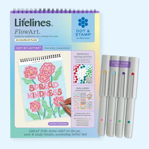 Lifelines FlowArt Dot By Letter - Everyday Inspiration